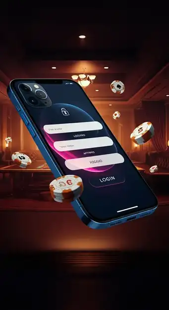 Screenshot of Vegastars Casino login interface with email and password fields, highlighting secure access to player dashboard and game hub.